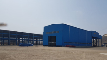 Steel Structure Workshop For Foundry in Peru