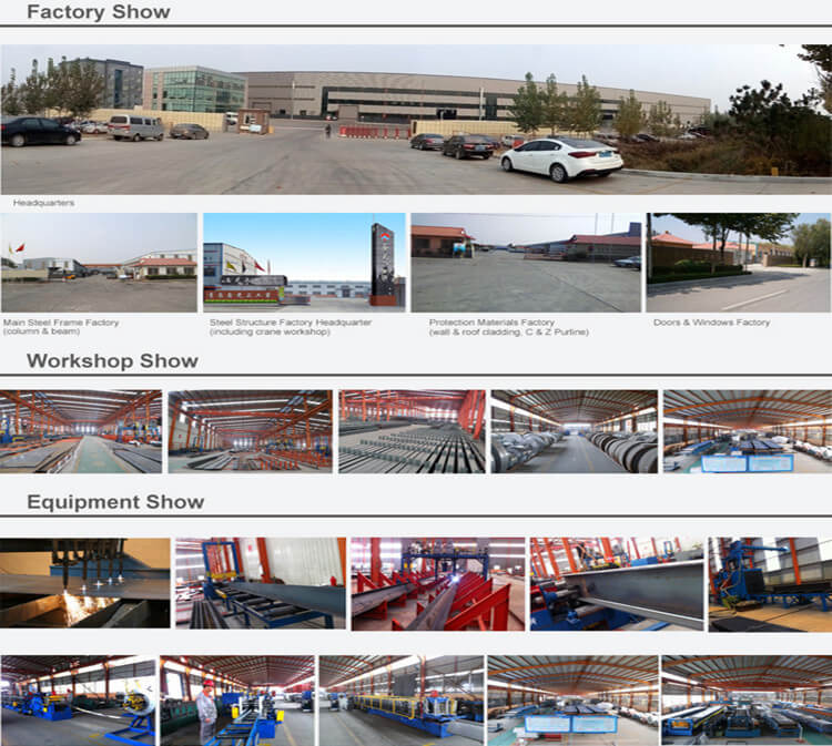 Prefabricated Warehouse Steel Structure For Logistics Distribution 