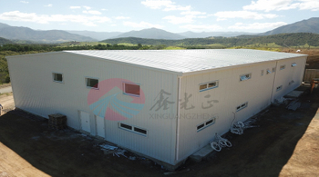 Light Steel Structure Warehouse Fabricated in New Caledonia