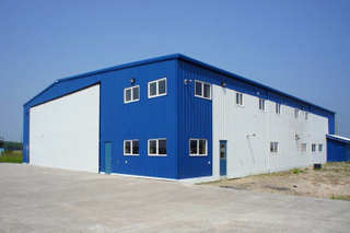 Prefabricated New Steel Building For Warehouse Steel Structure