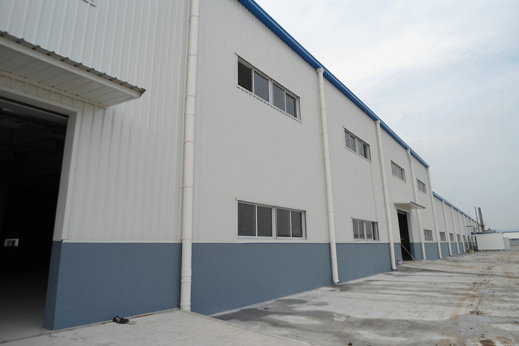 Steel Structure Warehouse Fabricated For NEXEN Tyre Manufactory