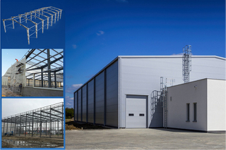 Fast Construction Prefab Warehouse Steel Structure 