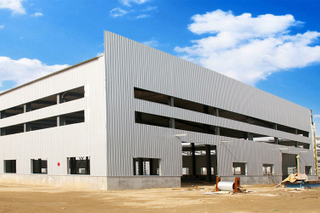 Prefabricated Steel Workshop Building With Metal Framework