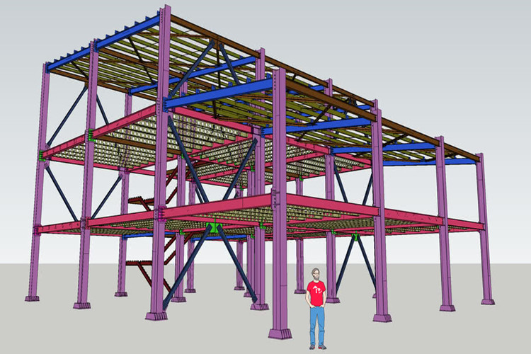 Ecomonic Design Prefabricate Steel Structure For Production Workshop