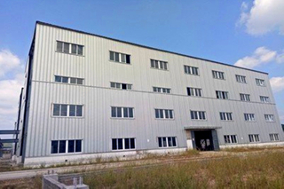 3 Floors Steel Structure Building Construction For Workshop and Warehouse