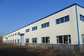 Prefabricated Structural Steel Building For Production Workshop